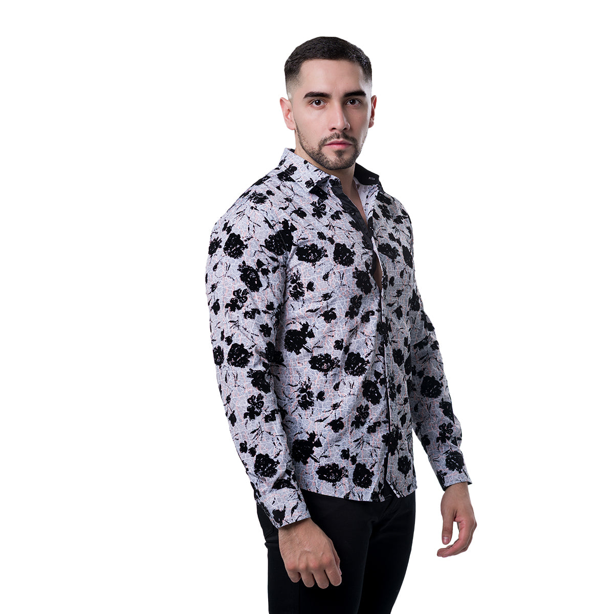 CAMISA MANGA LARGA GRAY PAVINI PVLS23503