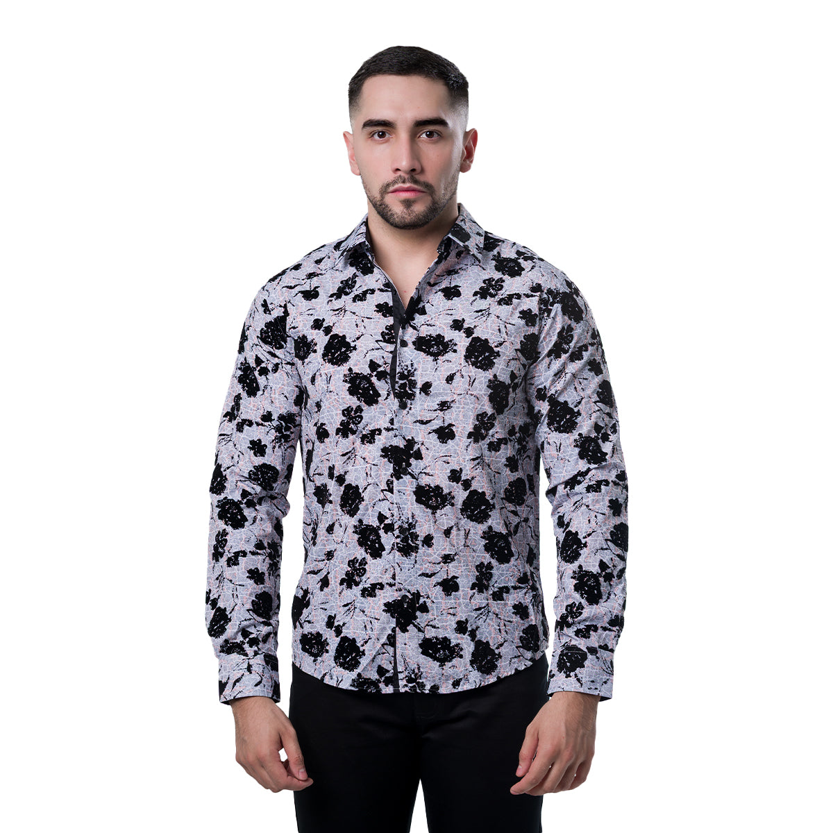 CAMISA MANGA LARGA GRAY PAVINI PVLS23503