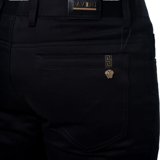 PANTALÓN PAVINI BLACK P1219BLACK