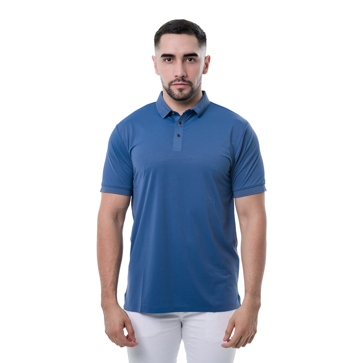 PLAYERA BLUE COLLOR'S COUTURE POLO21BLUE