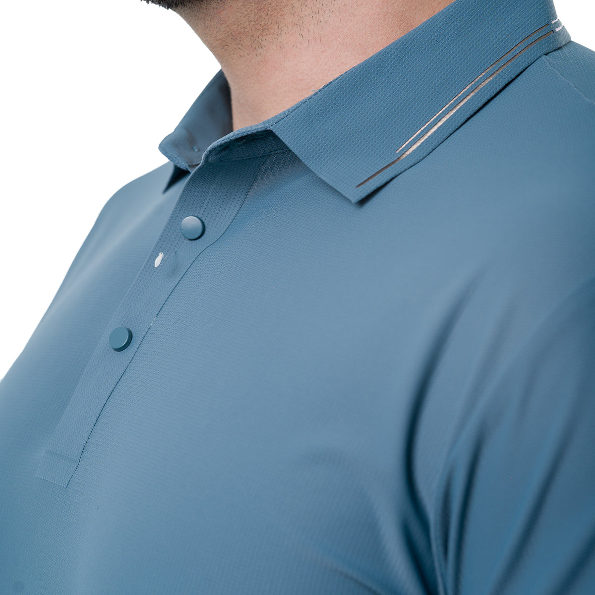 PLAYERA AQUA COLLOR'S COUTURE POLO29AQUA