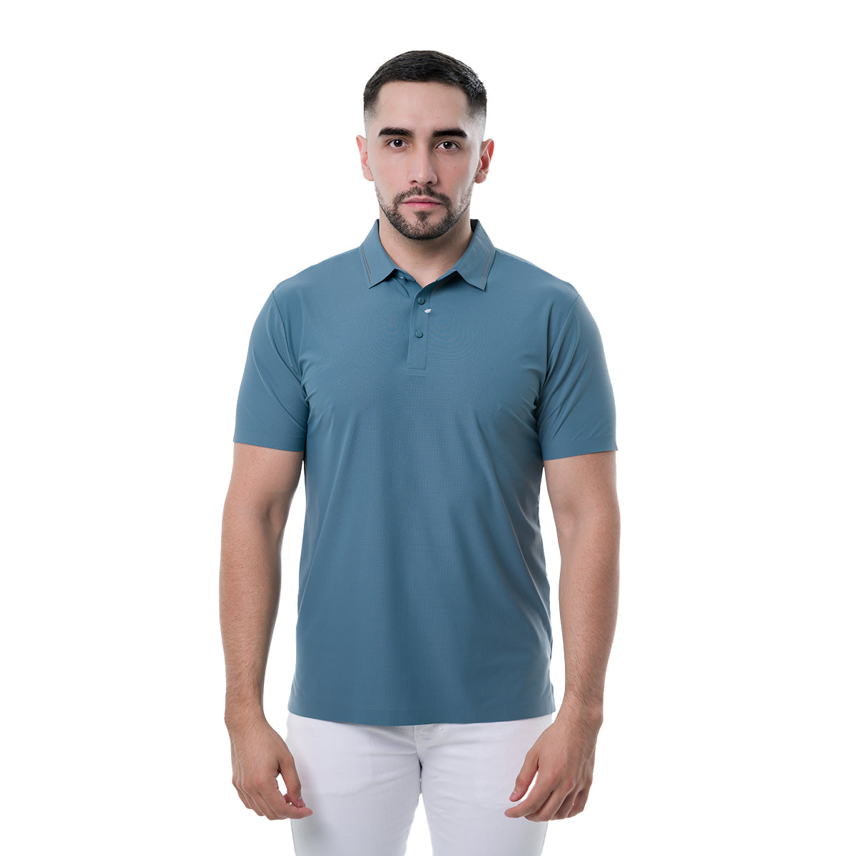 PLAYERA AQUA COLLOR'S COUTURE POLO29AQUA
