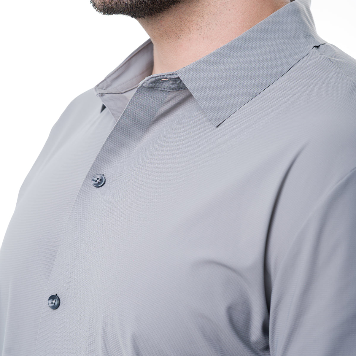 PLAYERA GRAY COLLOR'S COUTURE LUXURY417GRAY