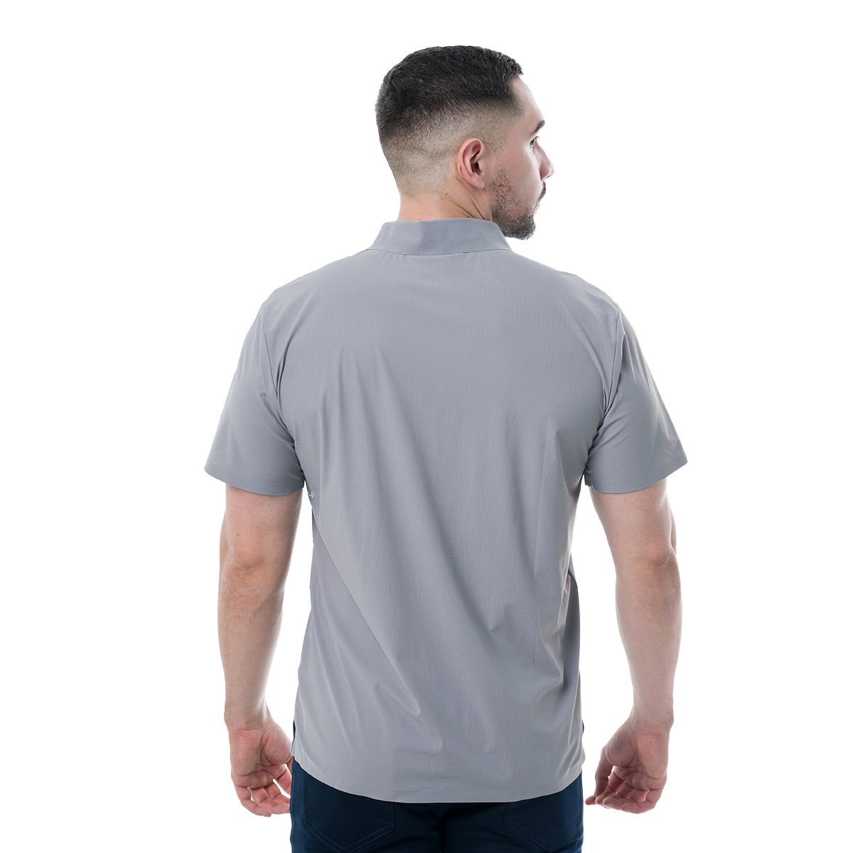 PLAYERA GRAY COLLOR'S COUTURE LUXURY417GRAY