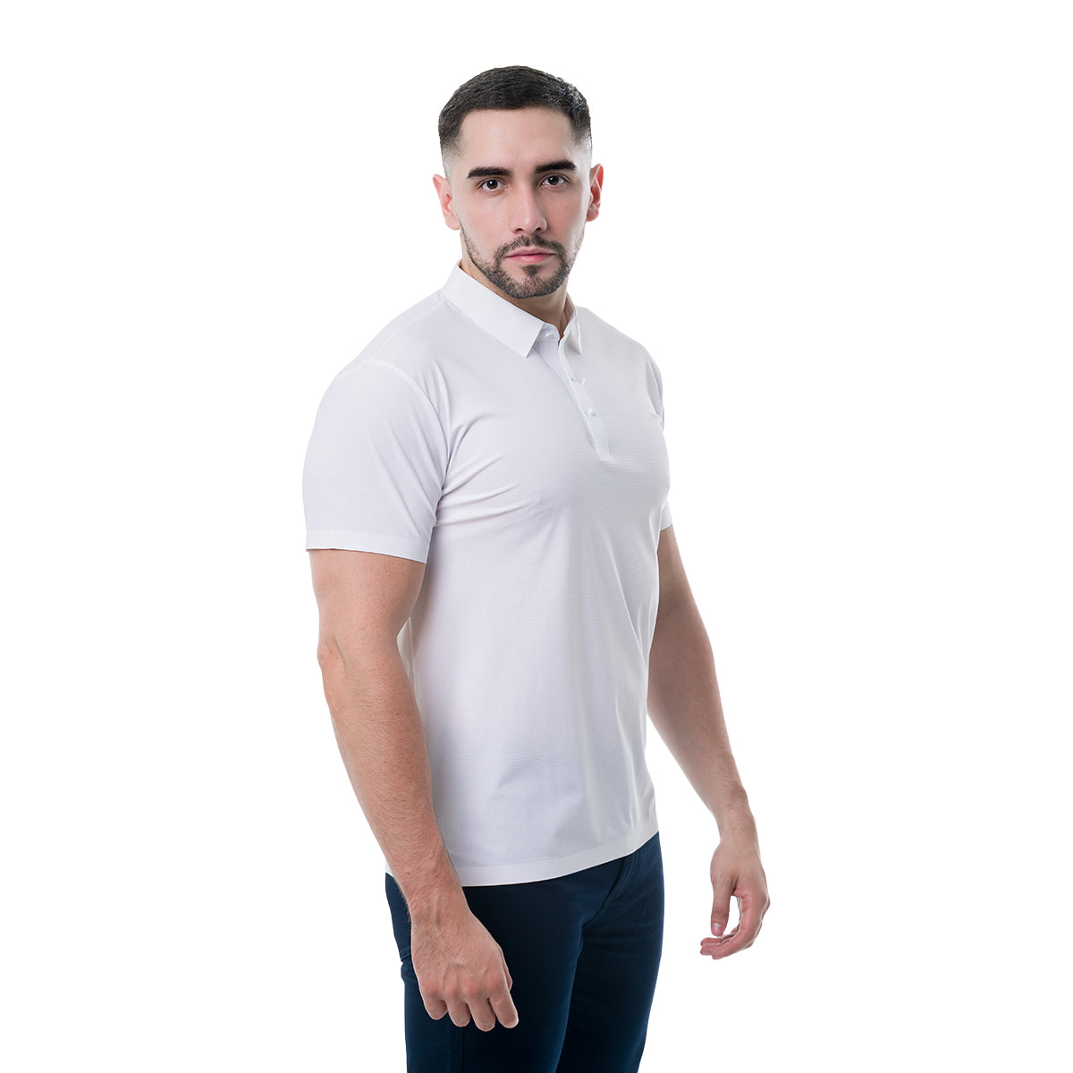 PLAYERA WHITE COLLOR'S COUTURE POLO226WHITE