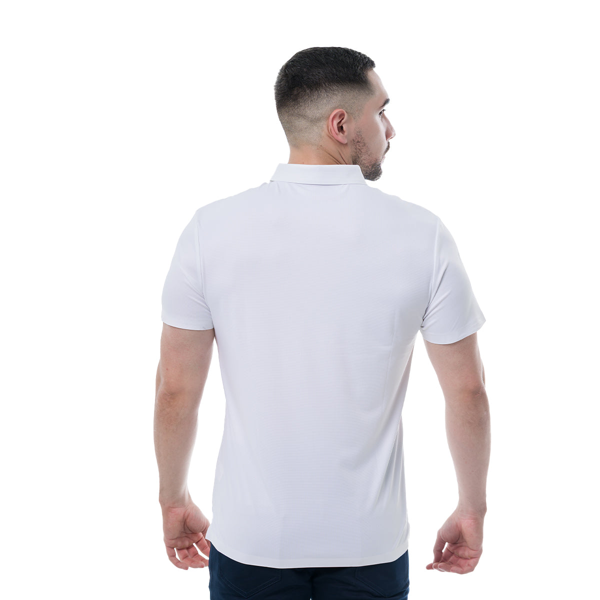PLAYERA WHITE COLLOR'S COUTURE POLO305WHITE