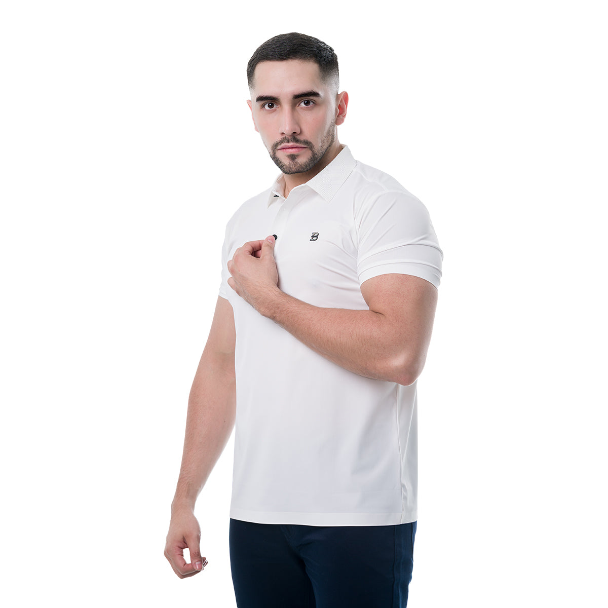 PLAYERA WHITE MODERNO MJP1049WHITE