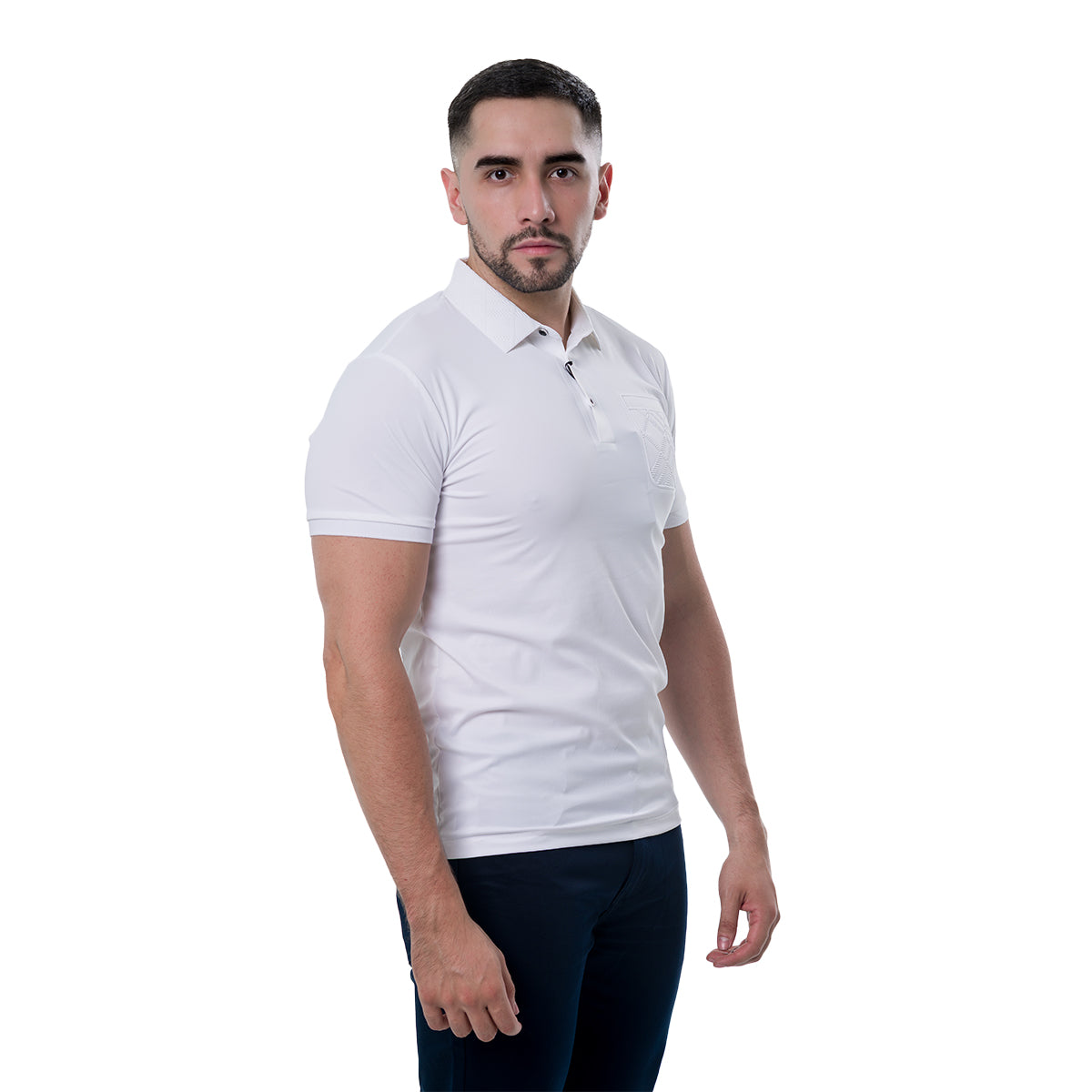 PLAYERA WHITE VERSATEL VP235WHITE