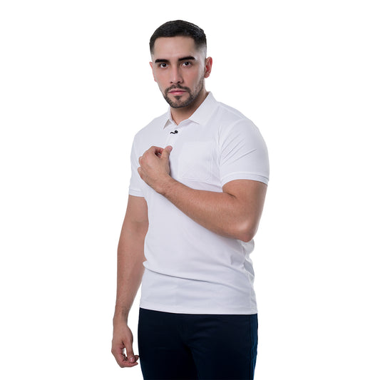 PLAYERA WHITE VERSATEL VP235WHITE