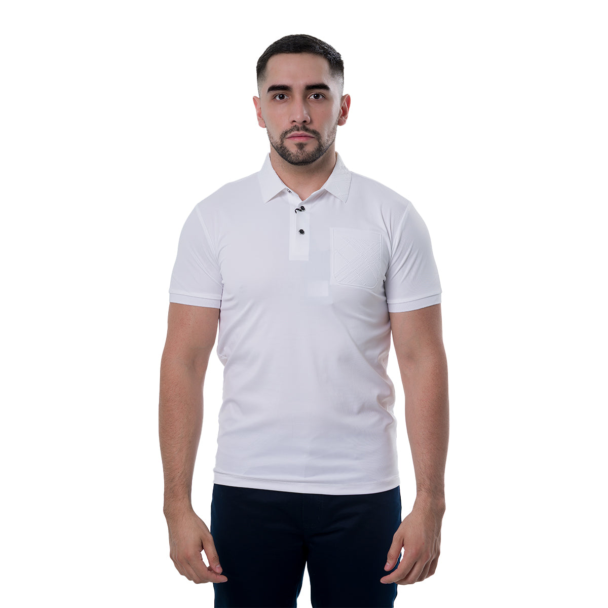 PLAYERA WHITE VERSATEL VP235WHITE