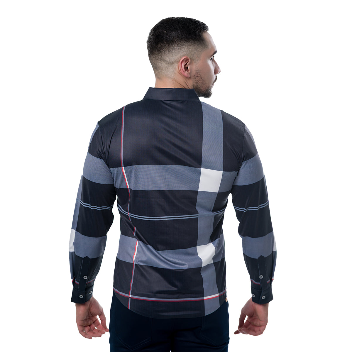 CAMISA MANGA LARGA BLACK PAVINI SH26501BLACK