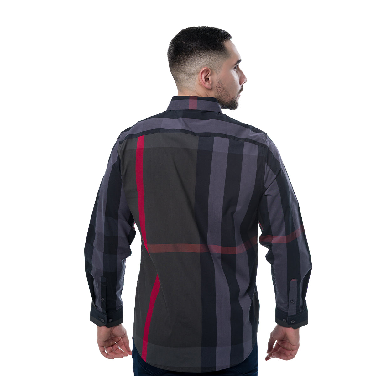 CAMISA MANGA LARGA GREY CLAVI CJLS103GREY