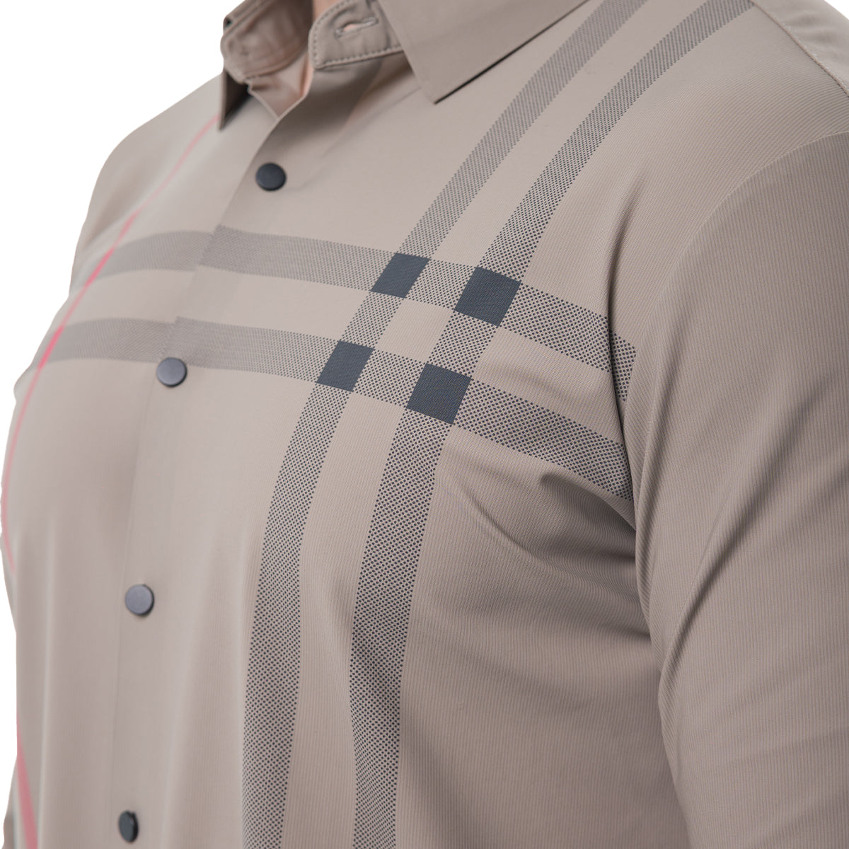 CAMISA MANGA LARGA LIGHT BROWN MODERNO MJLSL217LIGHTBROWN