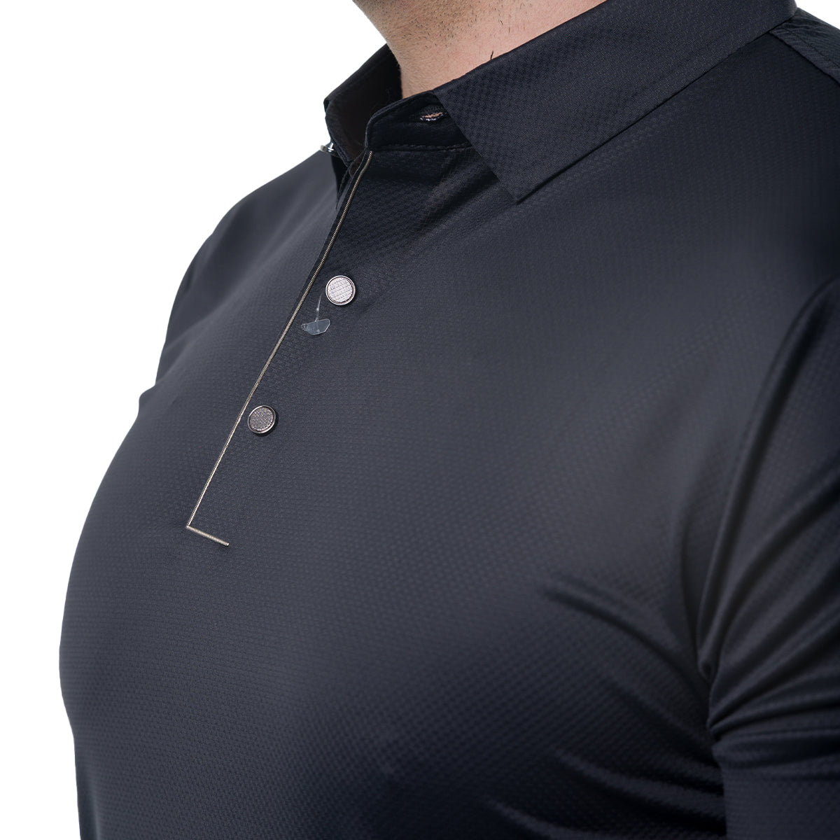 PLAYERA BLACK COLLOR'S COUTURE POLO20BLACK