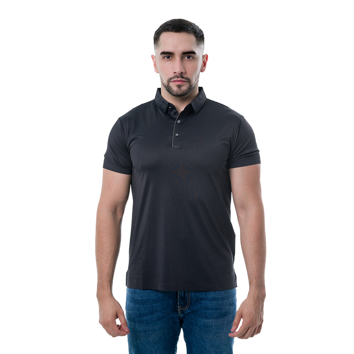 PLAYERA BLACK COLLOR'S COUTURE POLO25BLACK