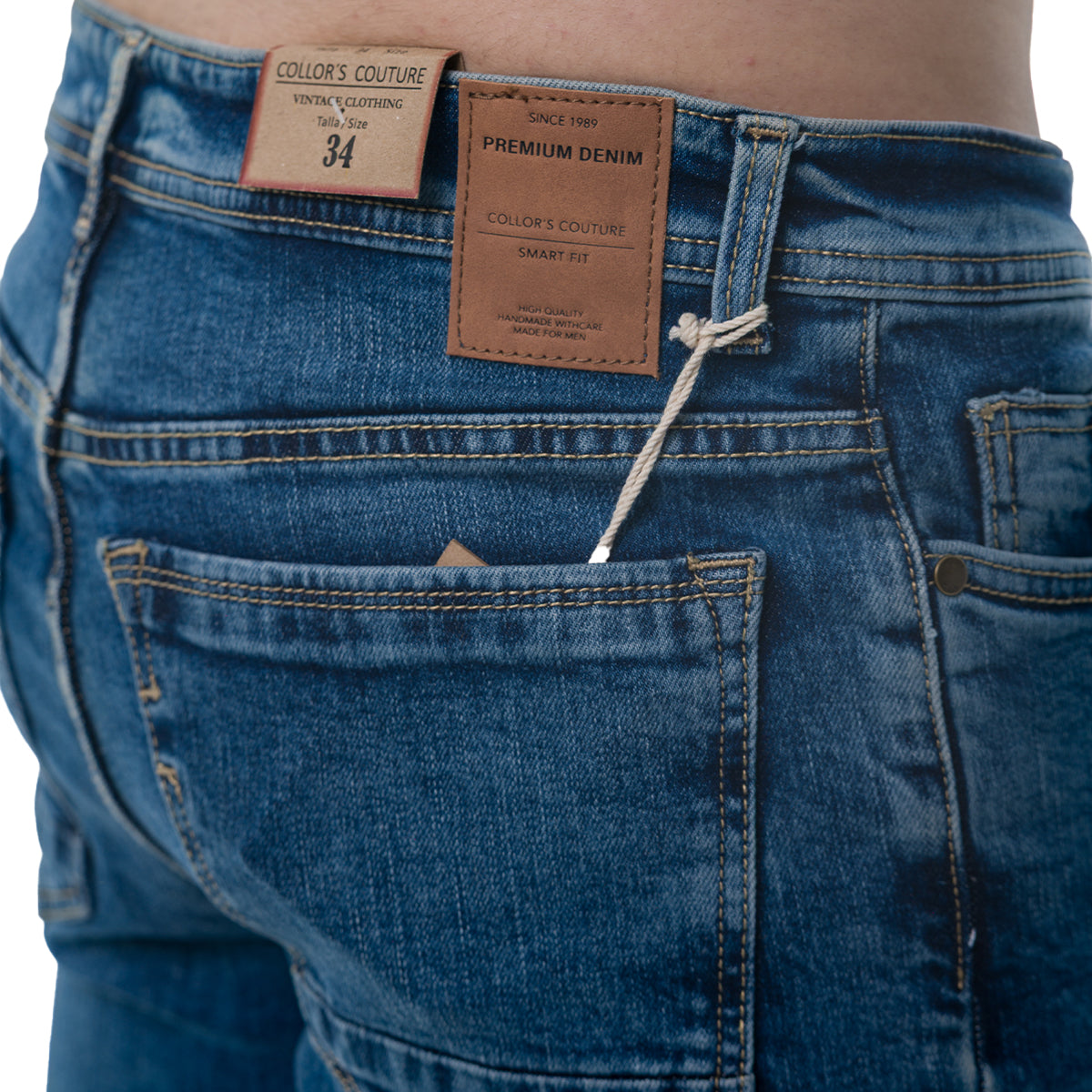 PANTALÓN COLLOR'S COUTURE BLUE SLIM 18PPANTALONSLIM