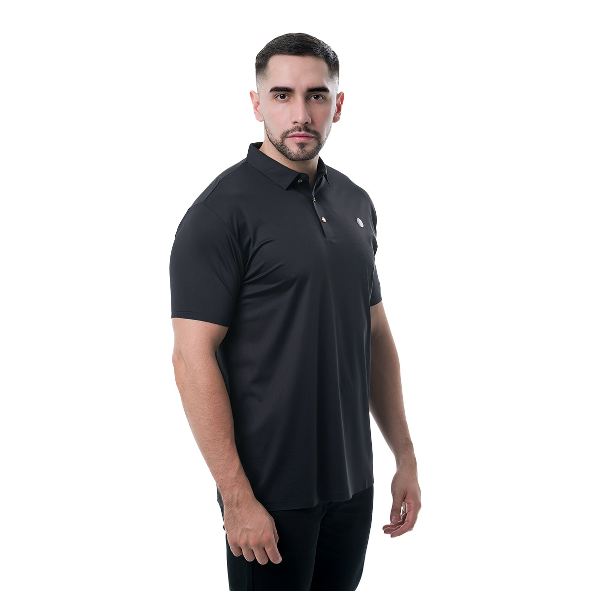 PLAYERA MODERNO BLACK MJP1057BLACK