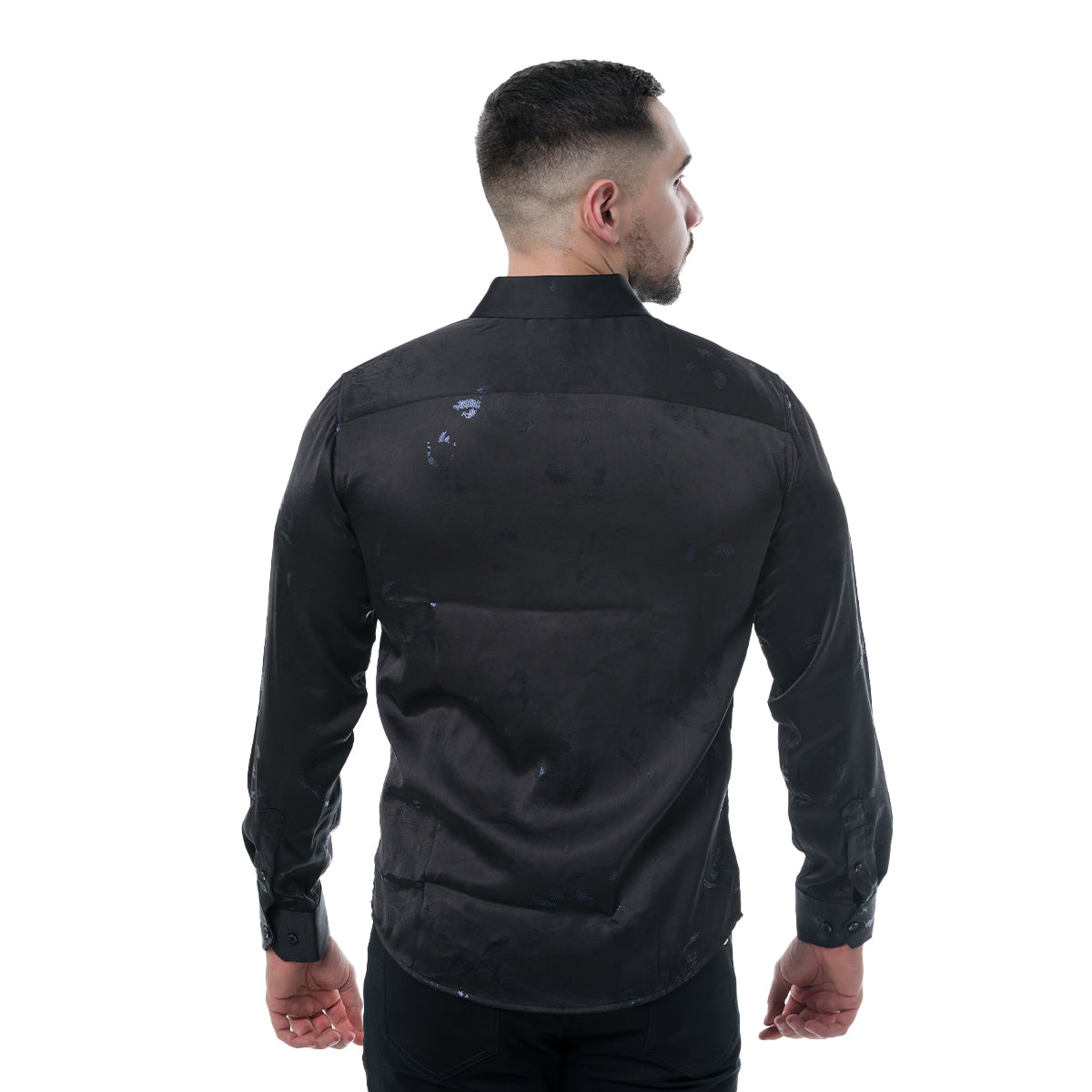 CAMISA MANGA LARGA BLACK PAVINI PVLS23202