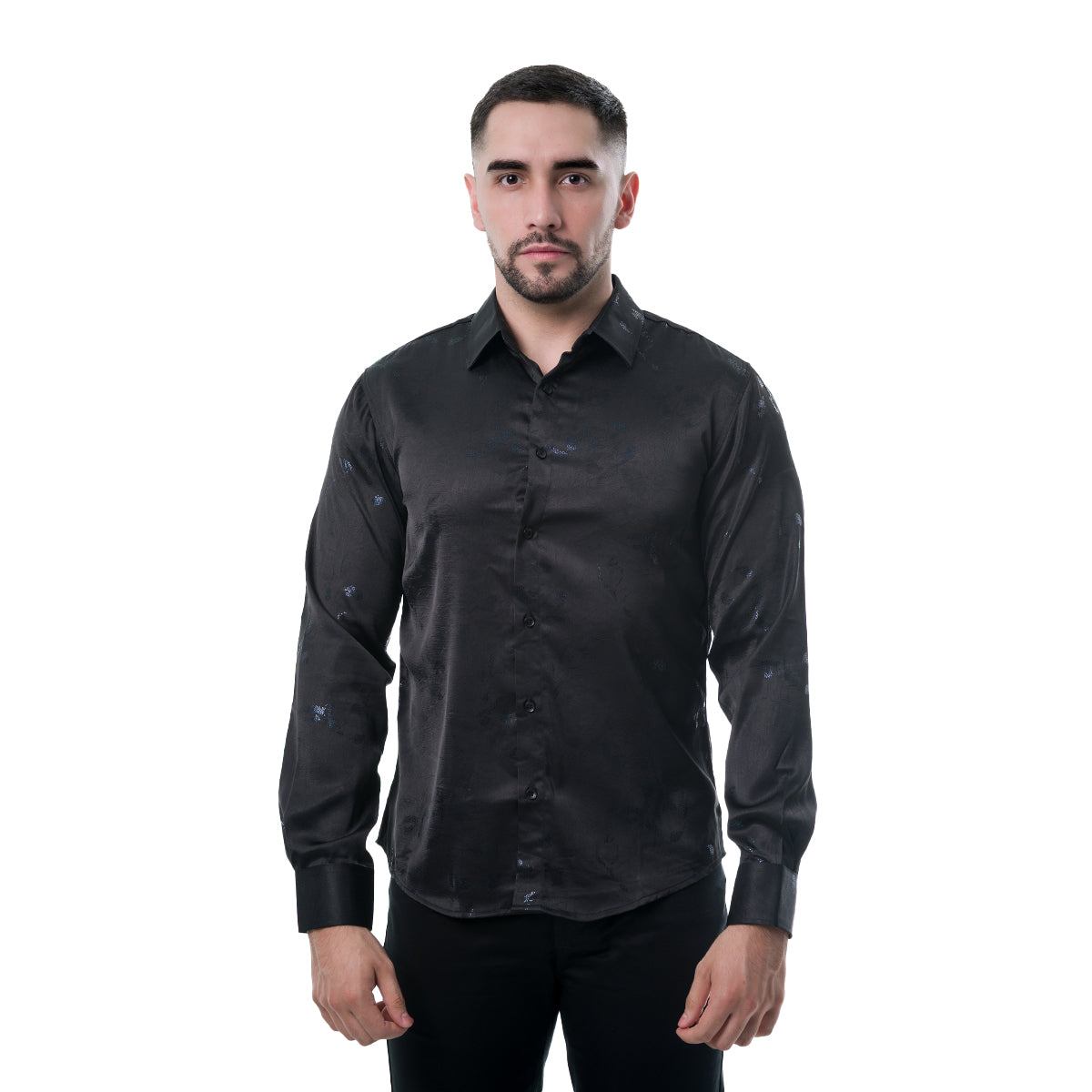 CAMISA MANGA LARGA BLACK PAVINI PVLS23202