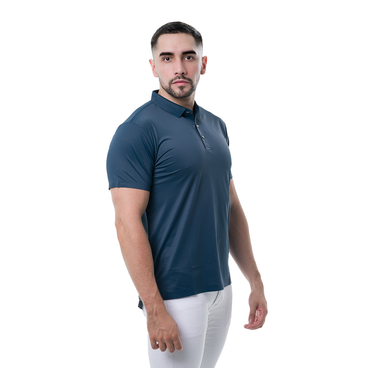 PLAYERA BLUE COLLOR'S COUTURE POLO25BLUECO