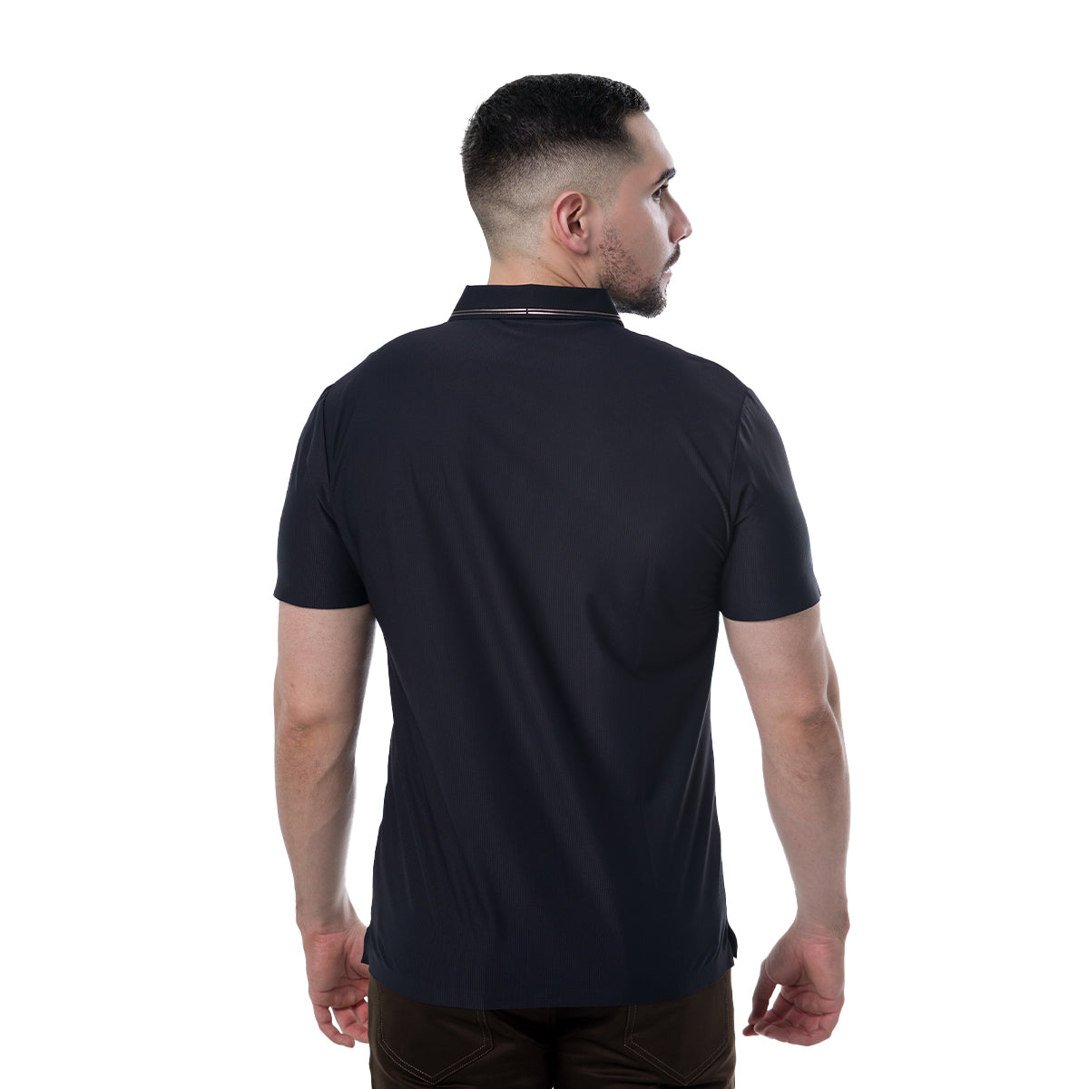 PLAYERA BLACK COLLOR'S COUTURE POLO29BLACK