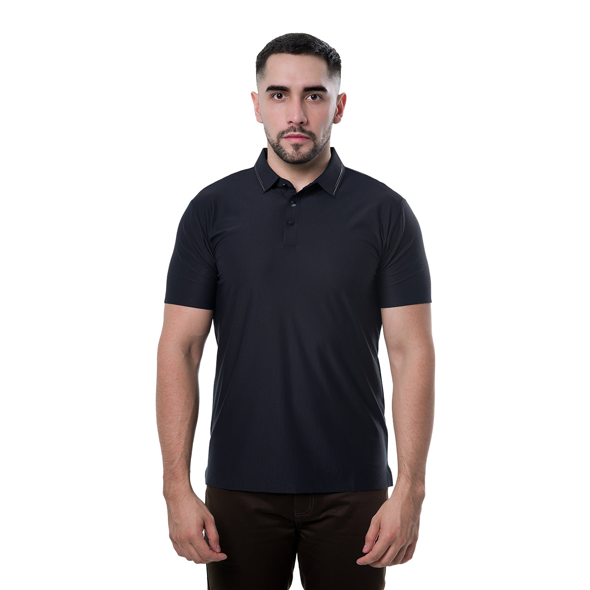 PLAYERA BLACK COLLOR'S COUTURE POLO29BLACK