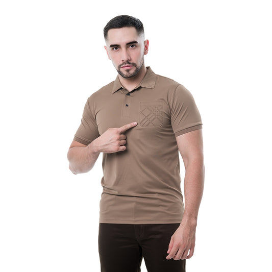 PLAYERA BROWN VERSATEL VP235BROWN