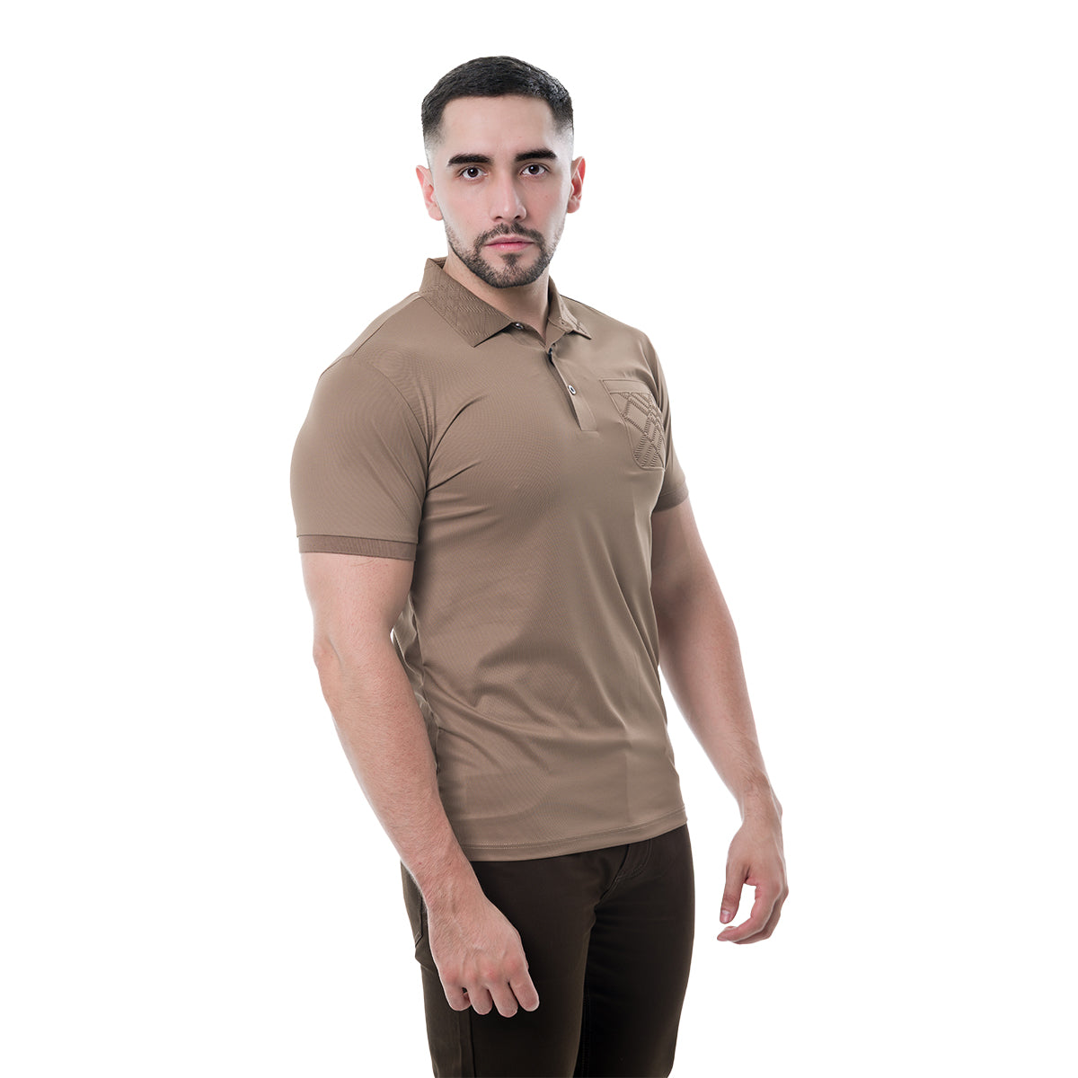 PLAYERA BROWN VERSATEL VP235BROWN