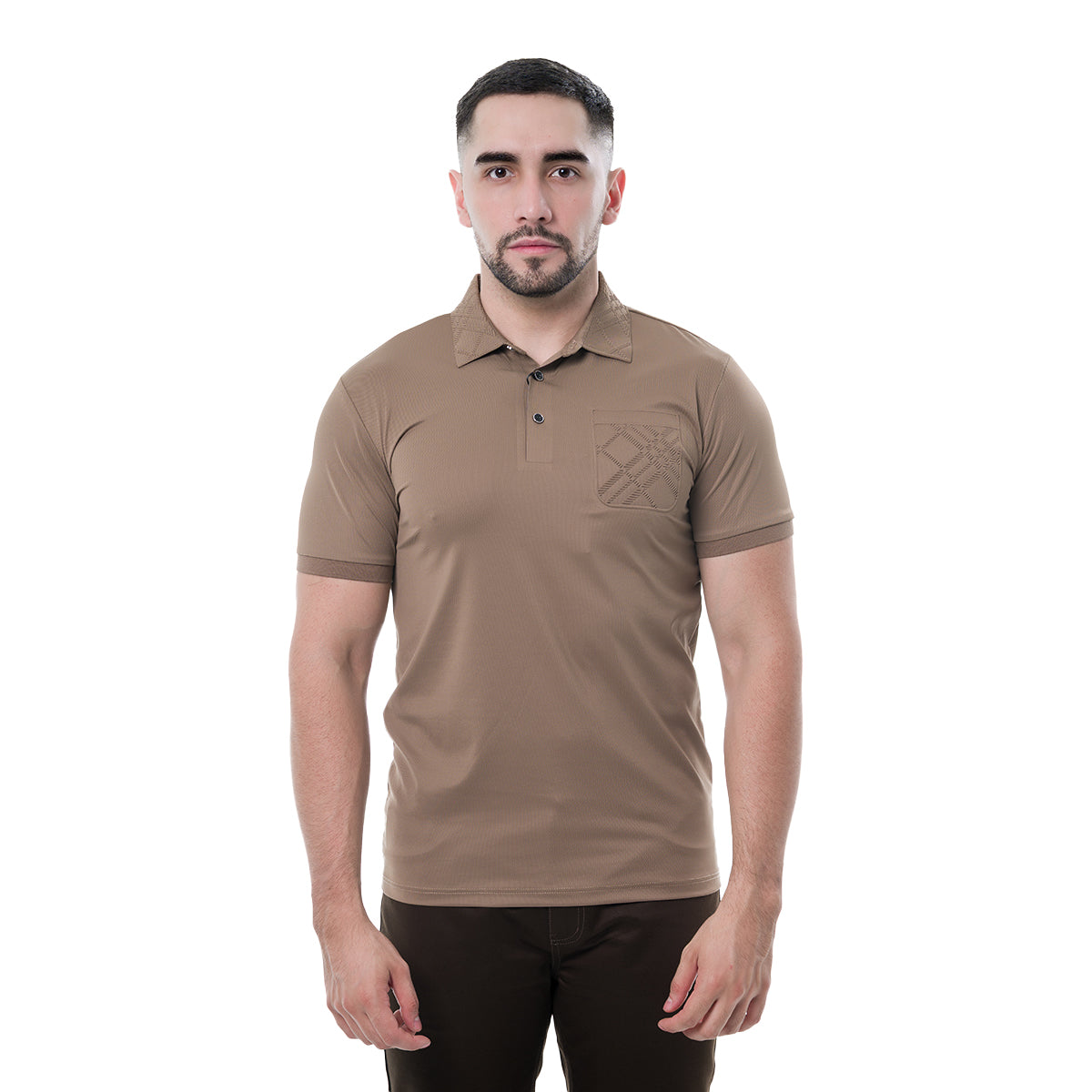 PLAYERA BROWN VERSATEL VP235BROWN