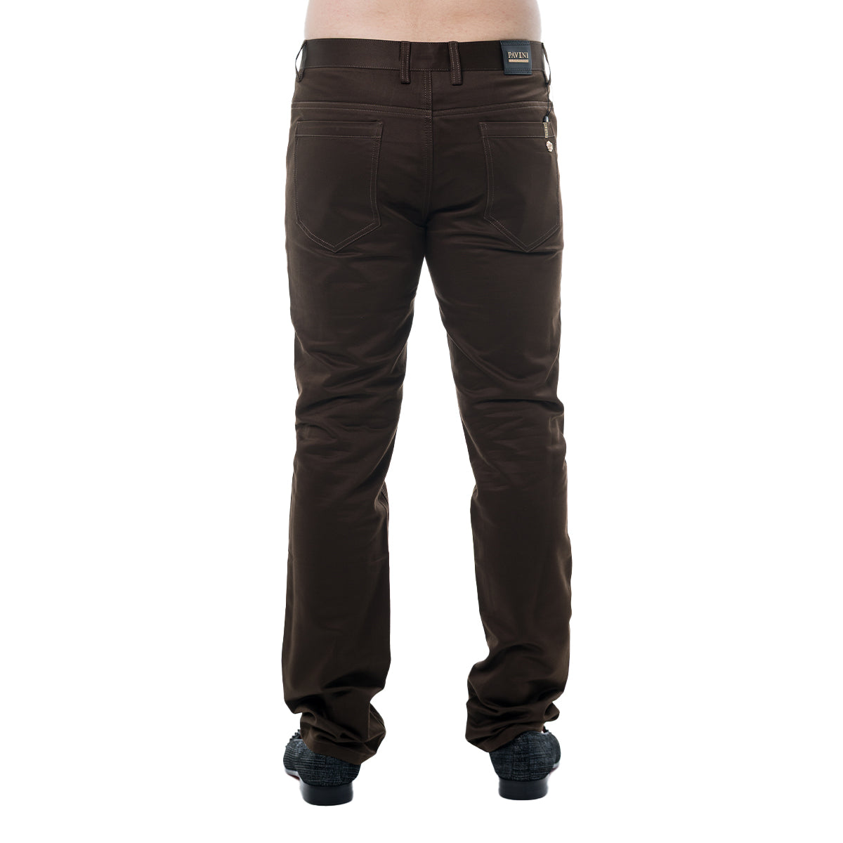 PANTALÓN PAVINI CHOCOLATE P1219CHOCOLATE