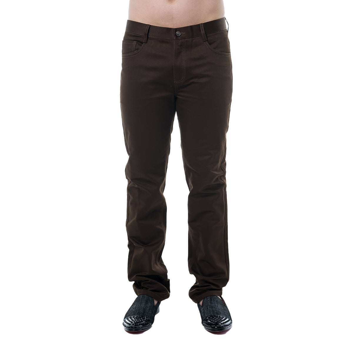 PANTALÓN PAVINI CHOCOLATE P1219CHOCOLATE