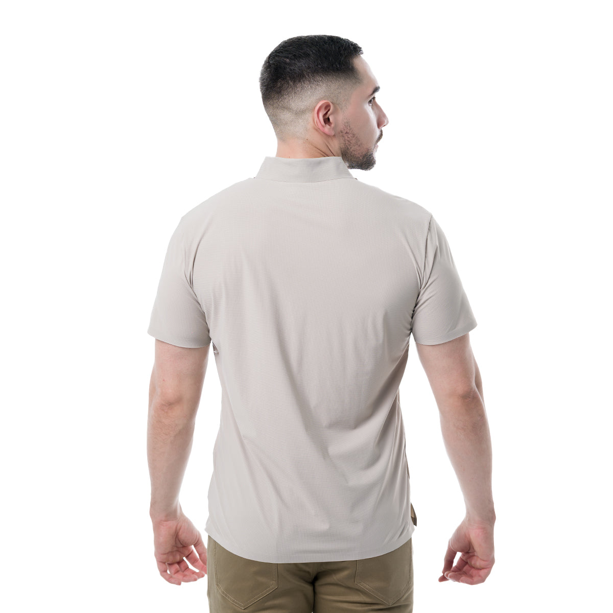 CAMISA MANGA CORTA BEIGE COLLOR'S COUTURE LUXURY417BEIGE