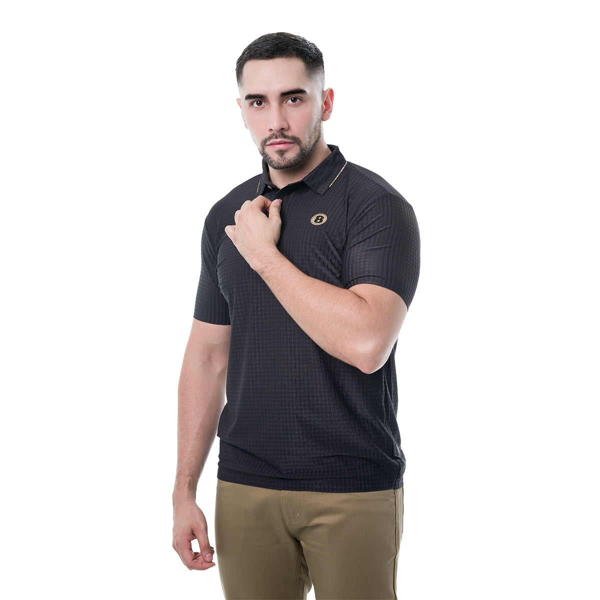 PLAYERA MODERNO BLACK MJP1052BLACK