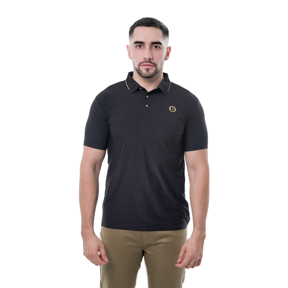 PLAYERA MODERNO BLACK MJP1052BLACK