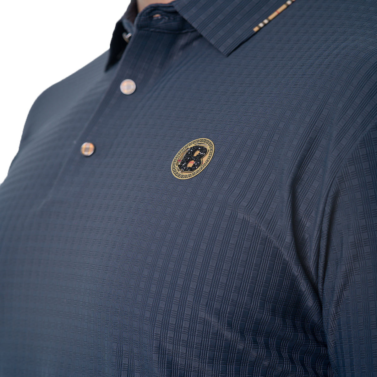 PLAYERA MODERNO BLUE GRAY MJP1052BLUEGRAY