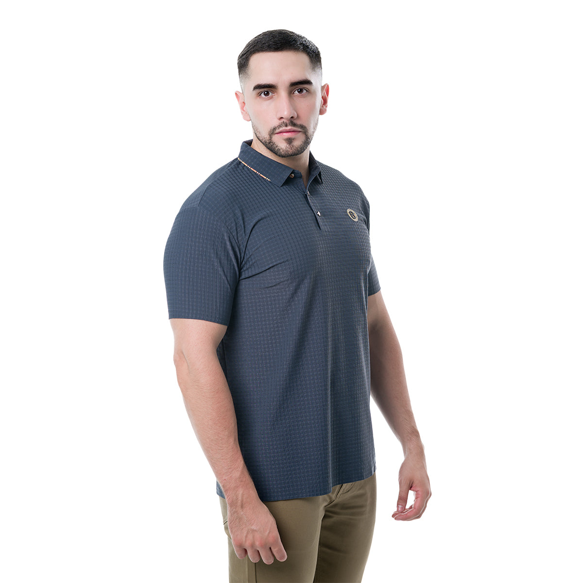 PLAYERA MODERNO BLUE GRAY MJP1052BLUEGRAY