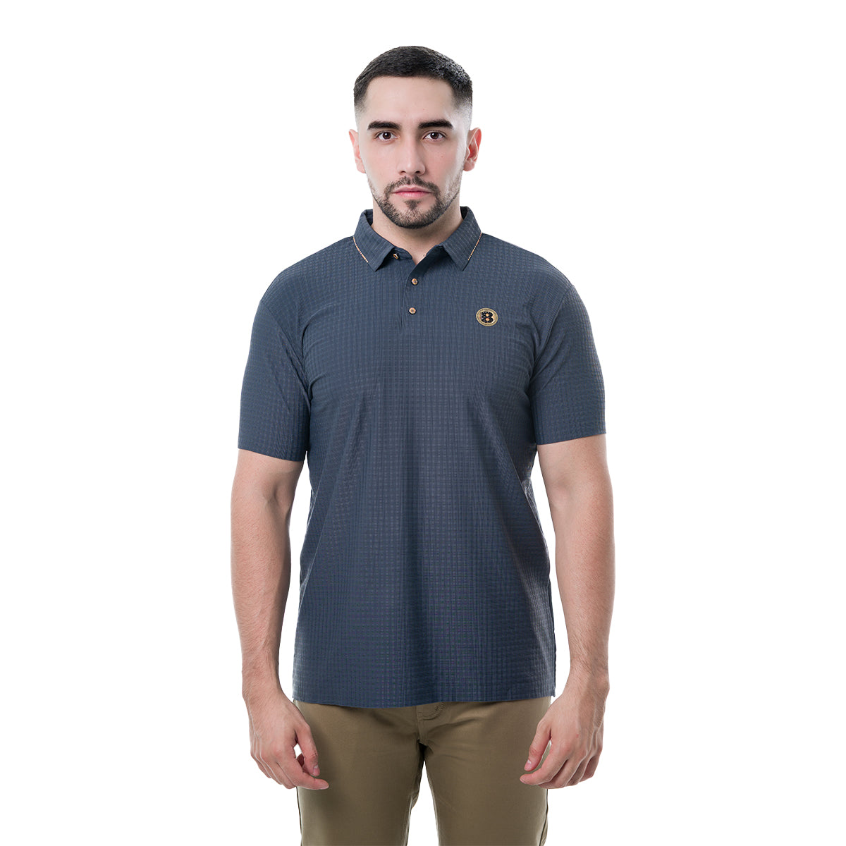PLAYERA MODERNO BLUE GRAY MJP1052BLUEGRAY