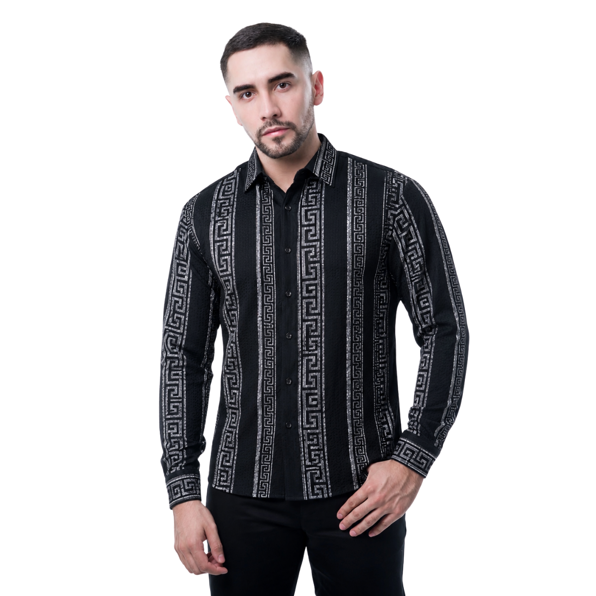 CAMISA MANGA LARGA PAVINI GRAY PVLS16401GRAY