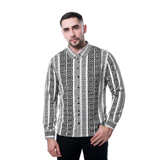 CAMISA MANGA LARGA PAVINI WHITE PVLS20603WHITE