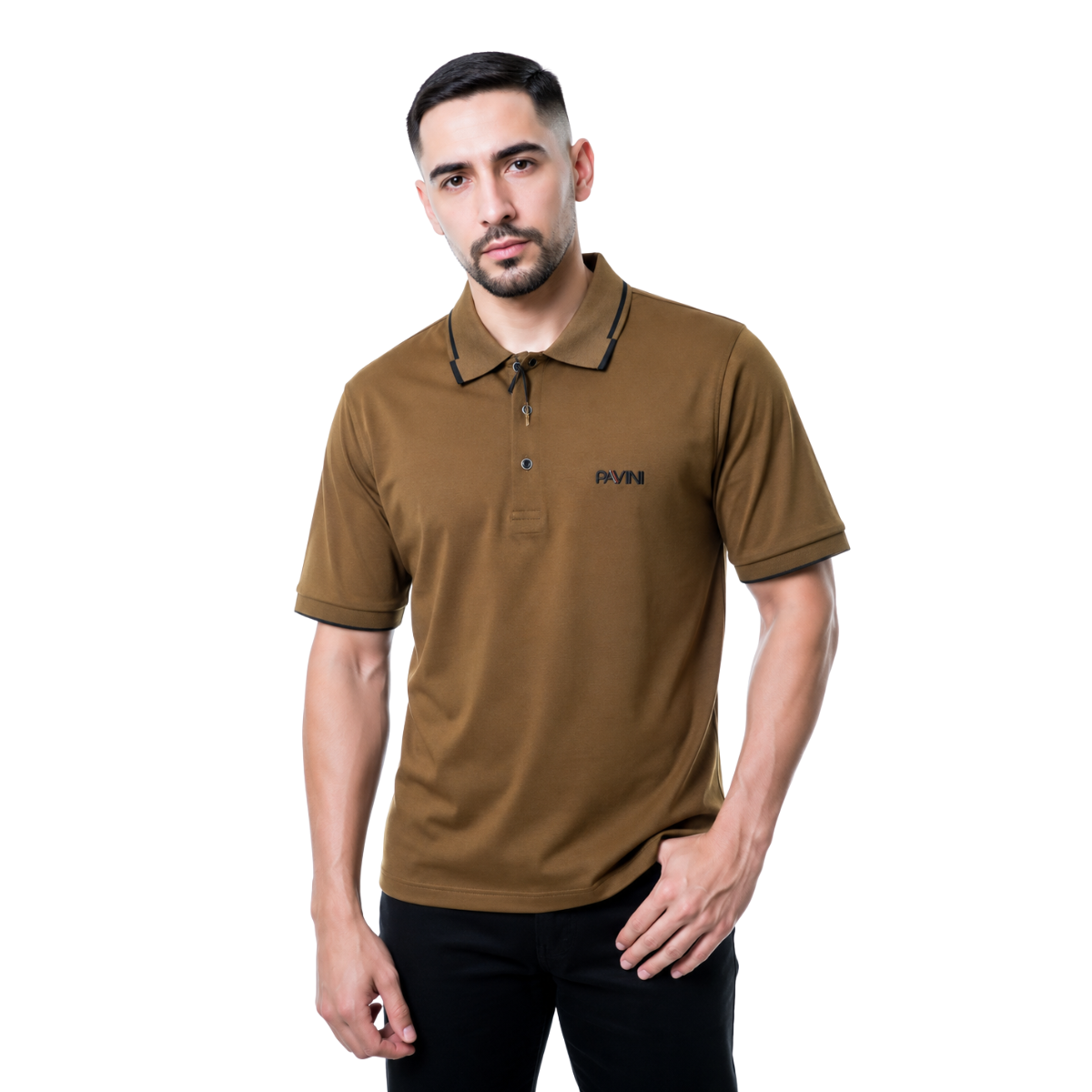 PLAYERA PAVINI KHAKI P2249KHAKI