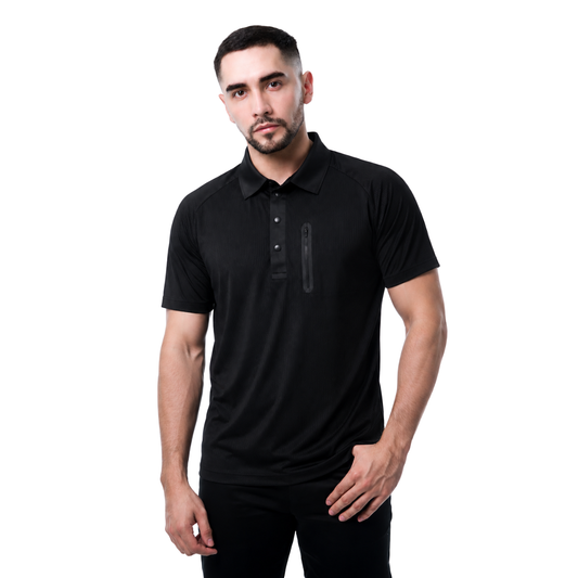 PLAYERA PAVINI BLACK P26033BLACK