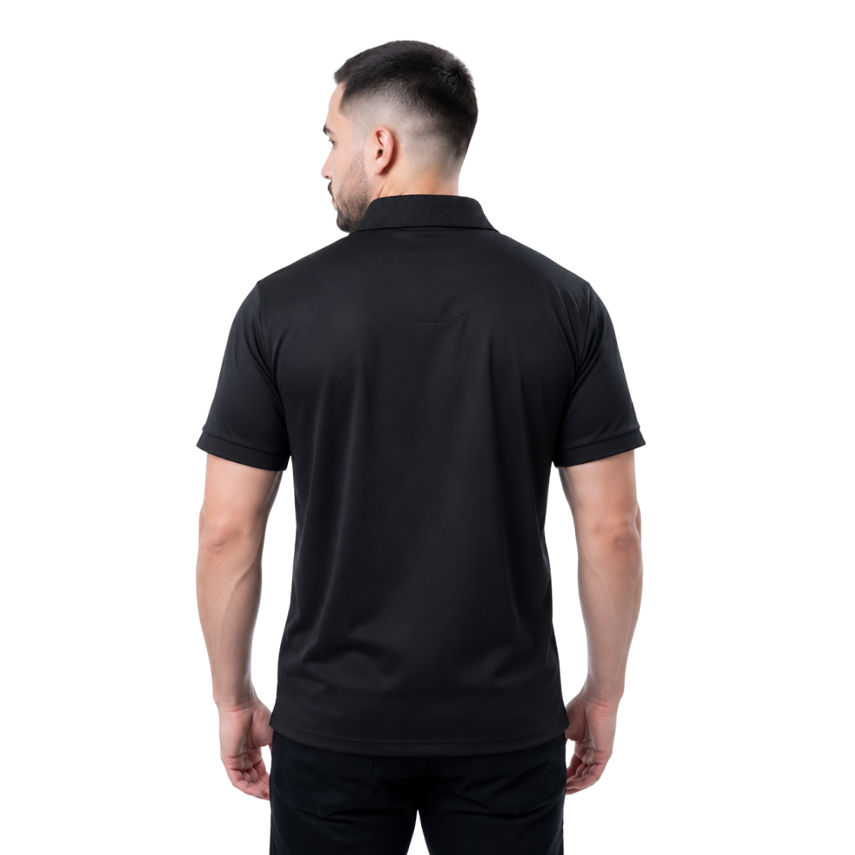 PLAYERA PAVINI BLACK P2294BLACK