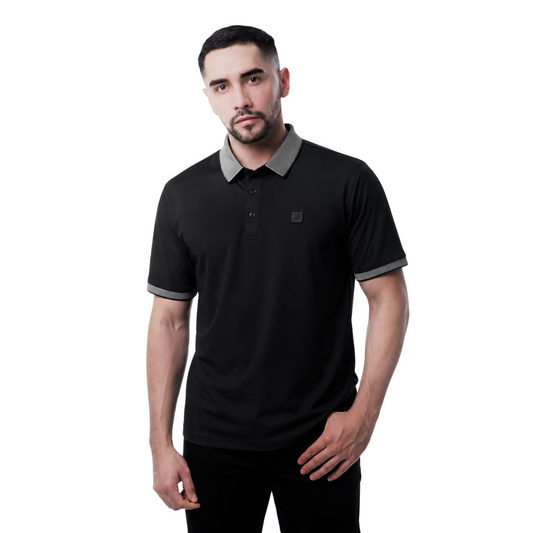 PLAYERA PAVINI BLACK P26401BLACK
