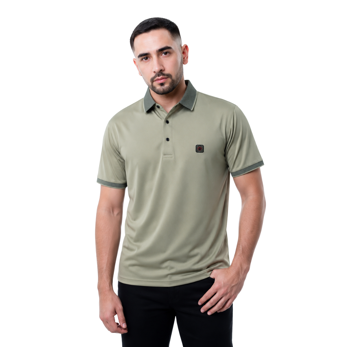 PLAYERA PAVINI GREEN P26401GREEN
