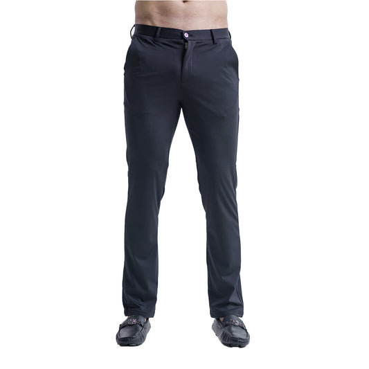 PANTALÓN DE VESTIR BAROCCO BLACK SLIM FIT TC300BLACK