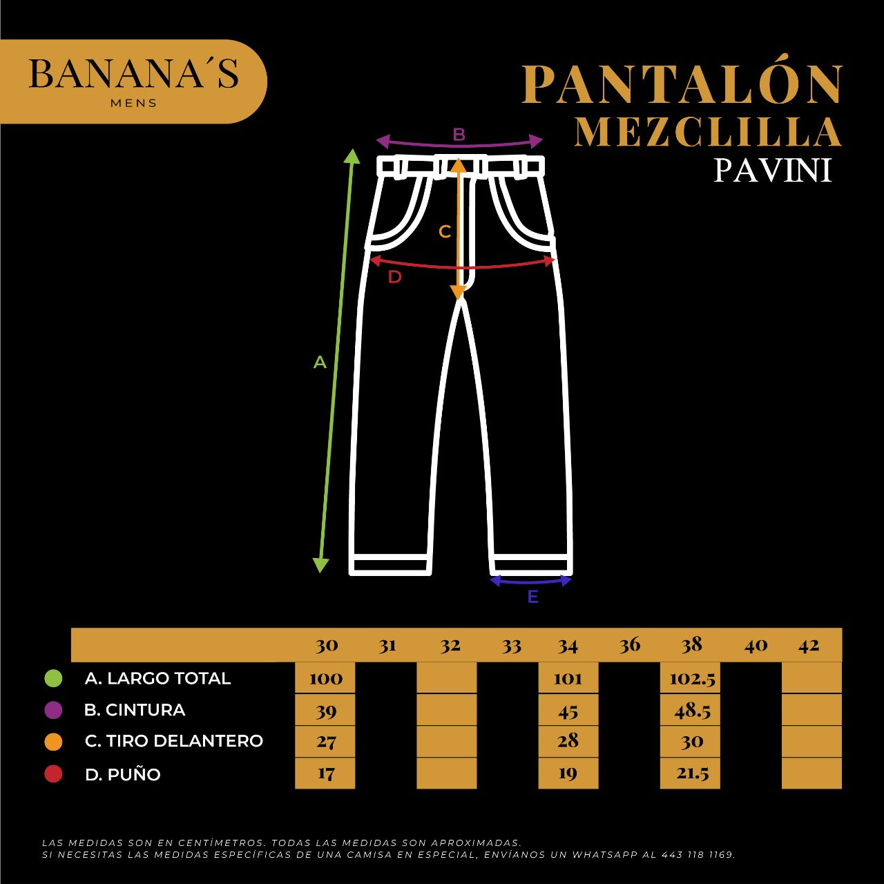 PANTALÓN PAVINI CHOCOLATE P1219CHOCOLATE