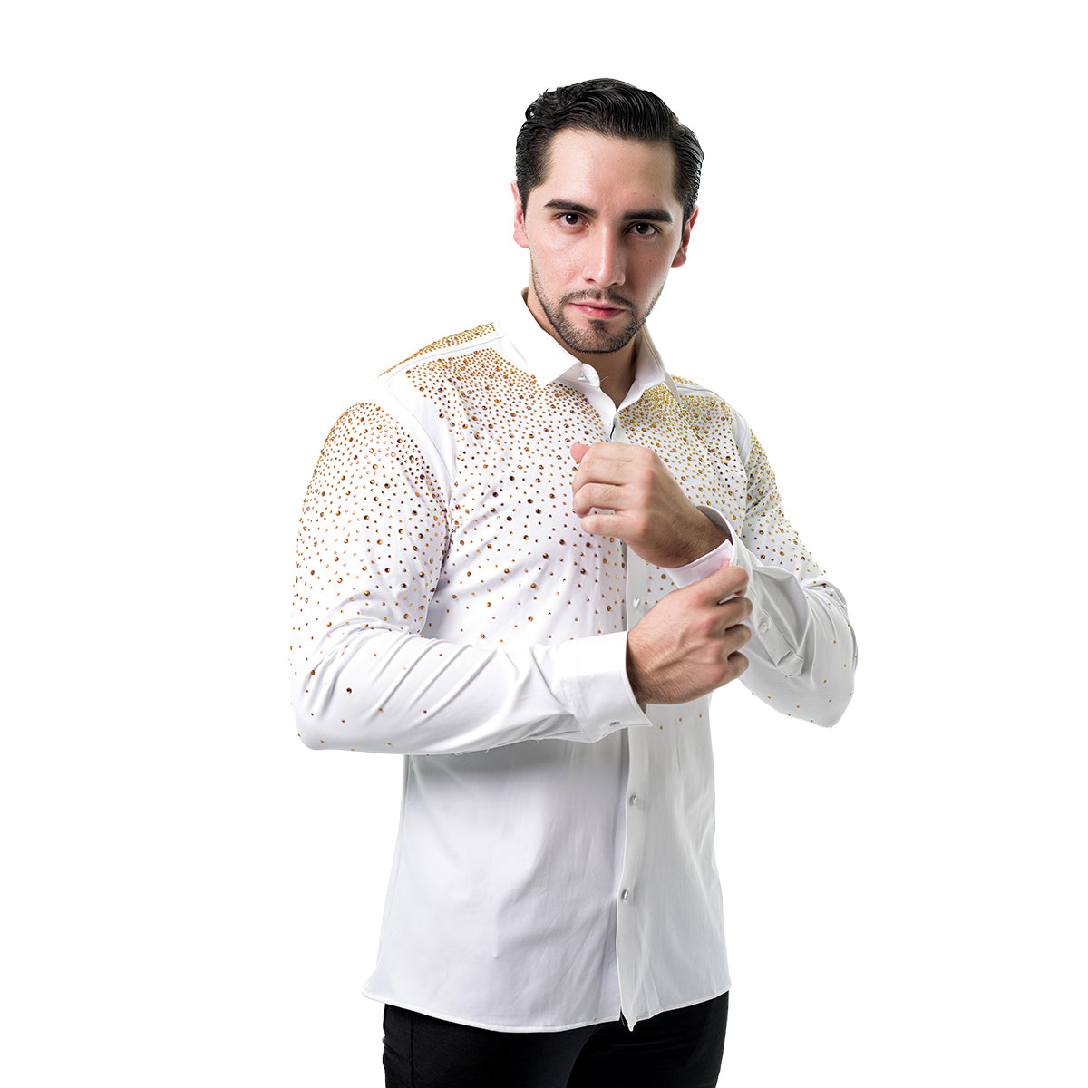 CAMISA BARABAS MANGA LARGA WHITE 4B06WHITEGOLD