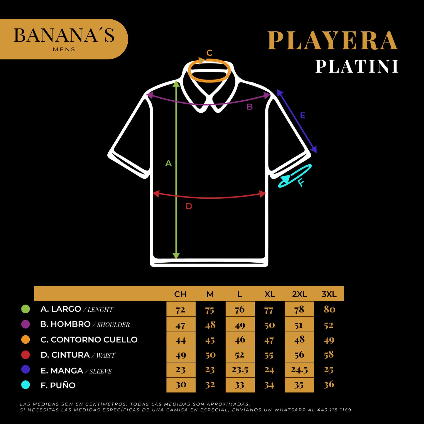 PLAYERA PLATINI NAVY MXP1055NAVY