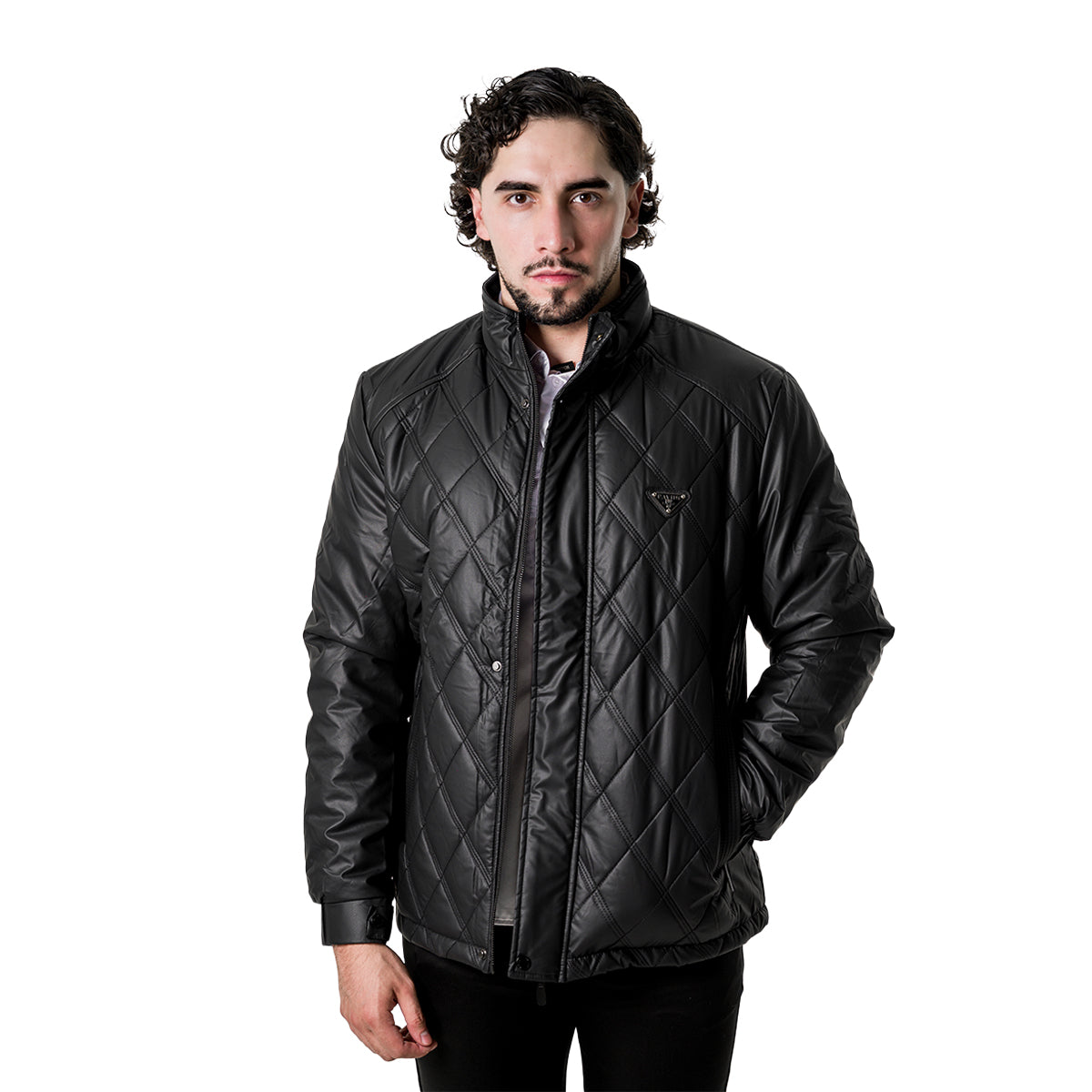 CHAMARRA PAVINI BLACK JK171BLACK