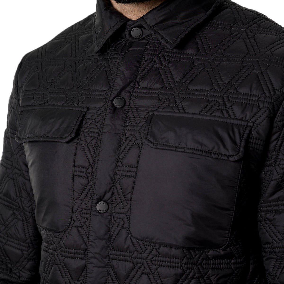 CHAMARRA PAVINI BLACK JK162BLACK